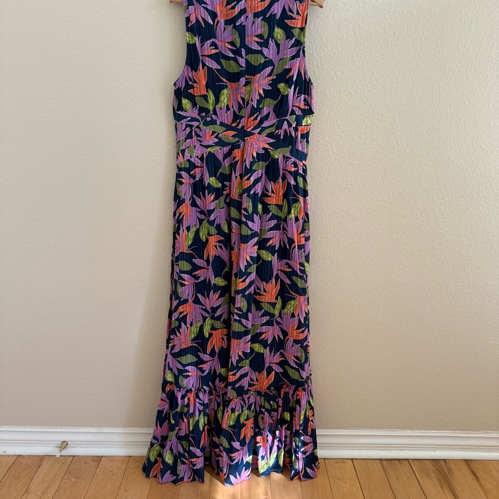 Ramy Brook Floral Maxi Dress Size 14 - Picture 9 of 12